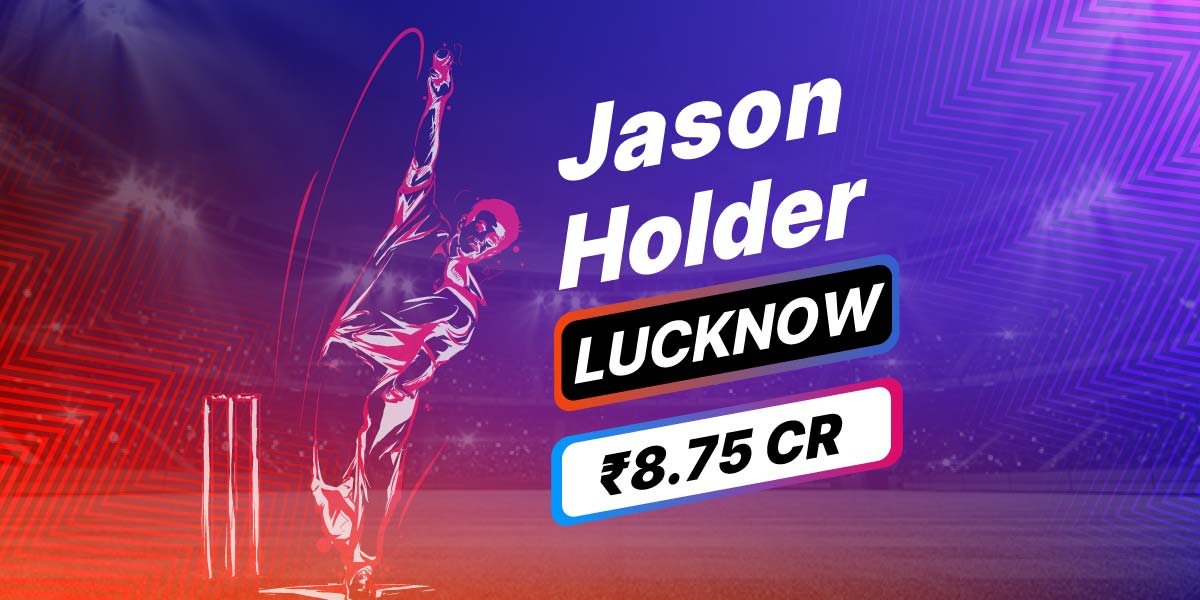 West Indies star Jason Holder joins Lucknow for ₹8.75cr