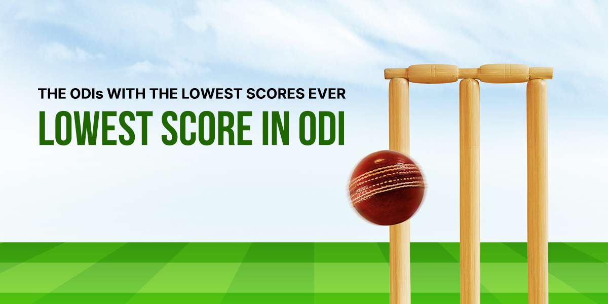 Worldwide List of lowest score in ODI Cricket